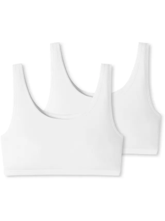 Uncover by Schiesser 2 PACK Bustier - Dames Beha - wit