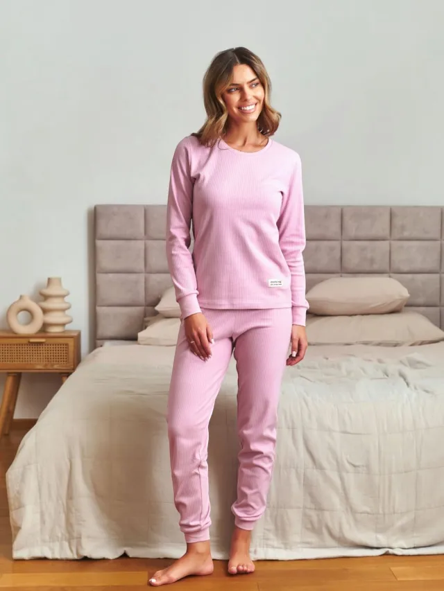 Doctor Nap Katoenen Pyjama Dames Papaya PM.7349 42 / Roze