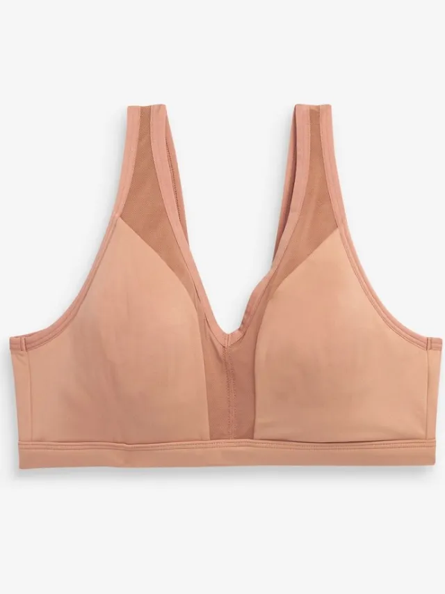 Next Dames - Total Support Ultimate Comfort B-H beha zonder beugels - Huidkleur Caramel Nude