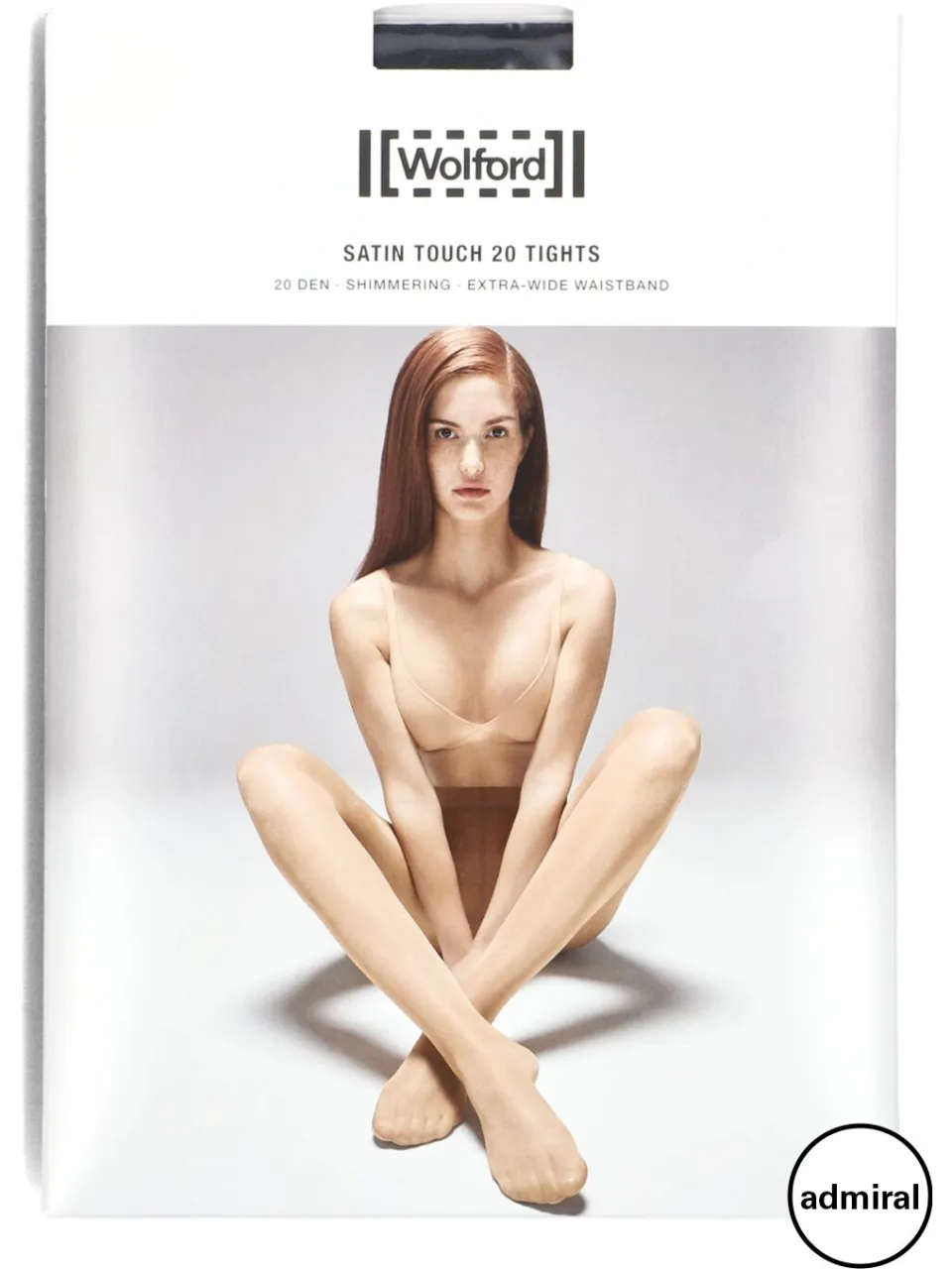 Wolford Satin Touch 20 Tights panty coca Donkerblauw