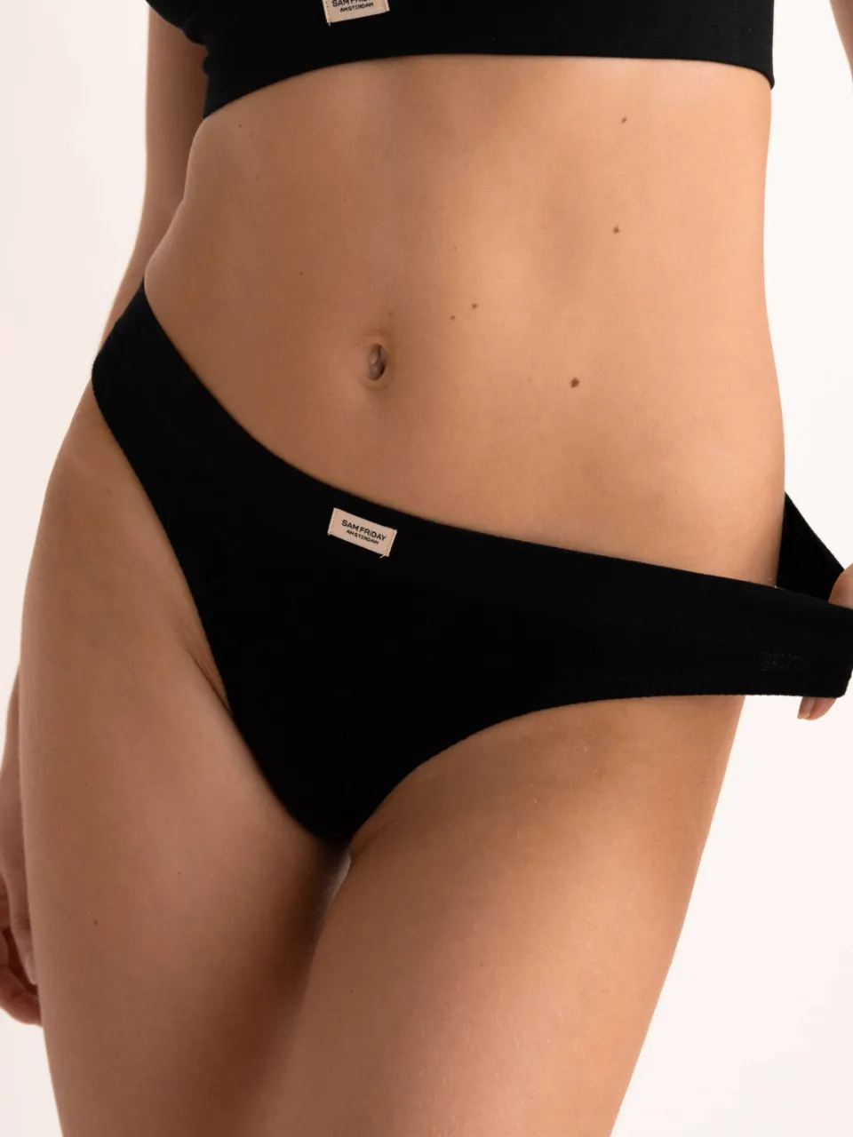 Sam Friday Lucy string zwart, foto 4