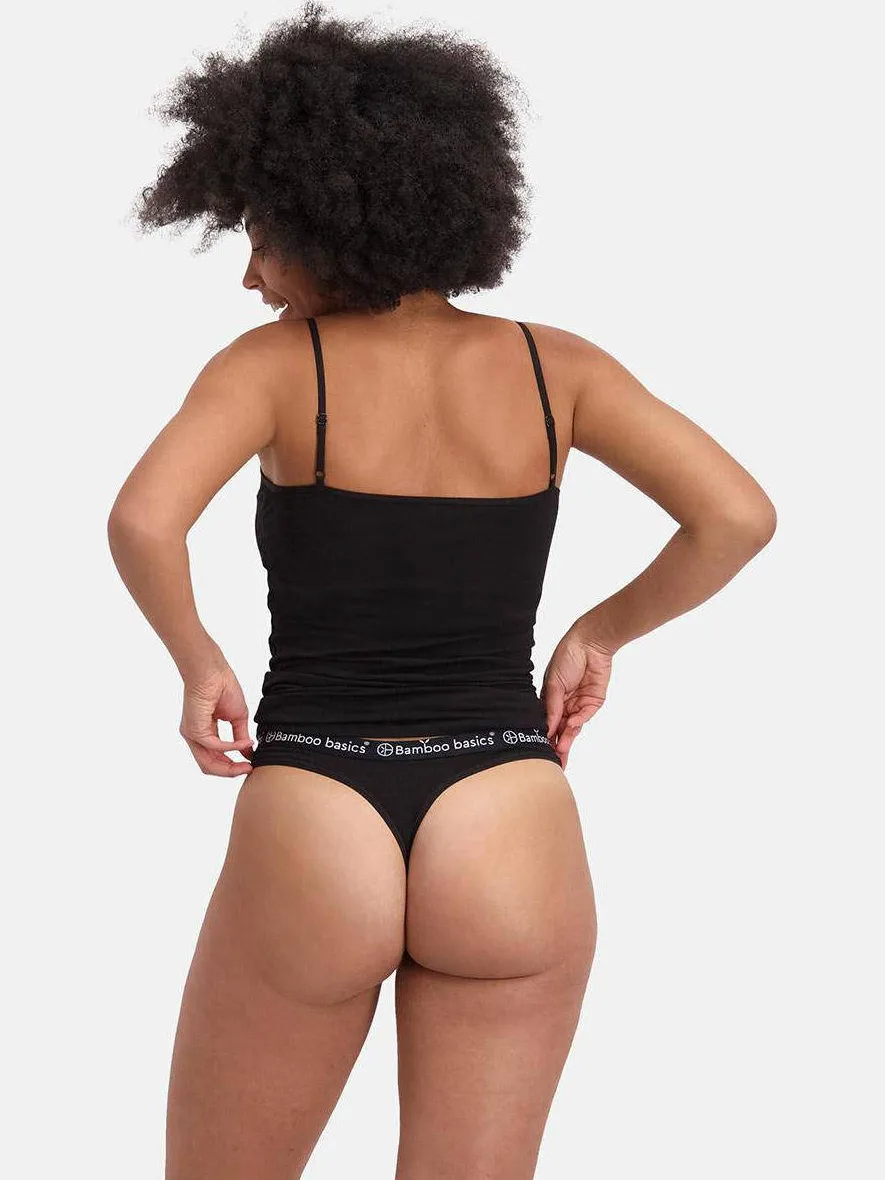Bamboo Basics Emma string zwart, foto 5
