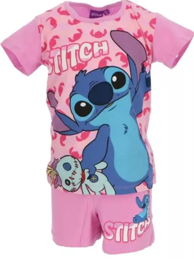 Disney Lilo & Stitch Shortama Roze