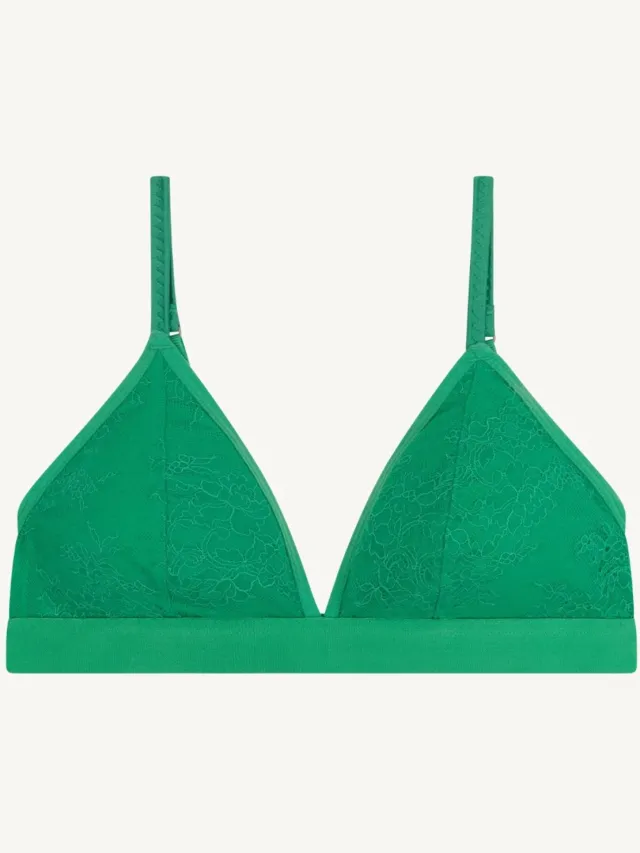 Love Stories BH Zonder Beugel "Darling" - Bright Green - 85-100 C/D cup Groen