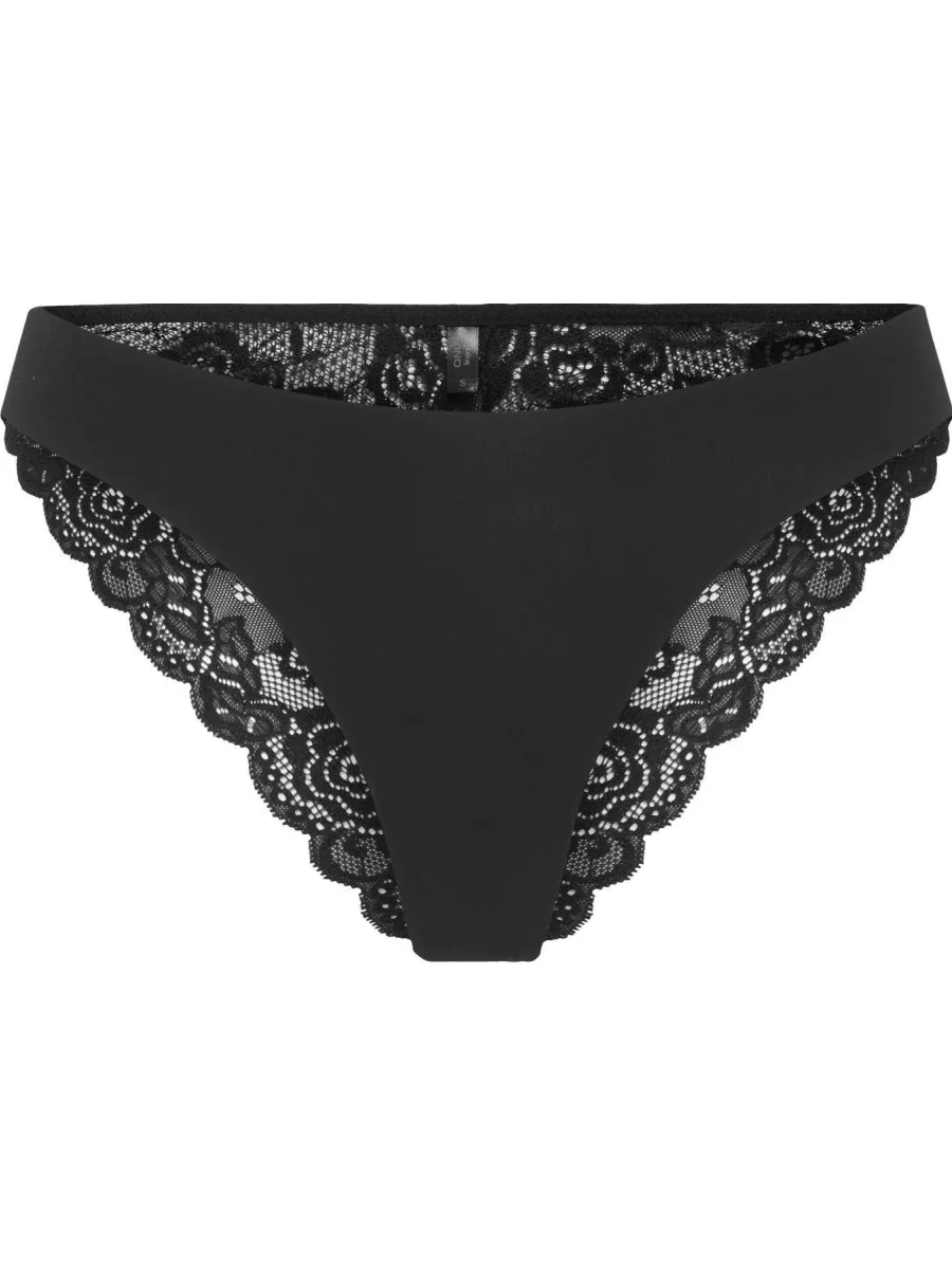 Only Chloe brazilian slip zwart, foto 2