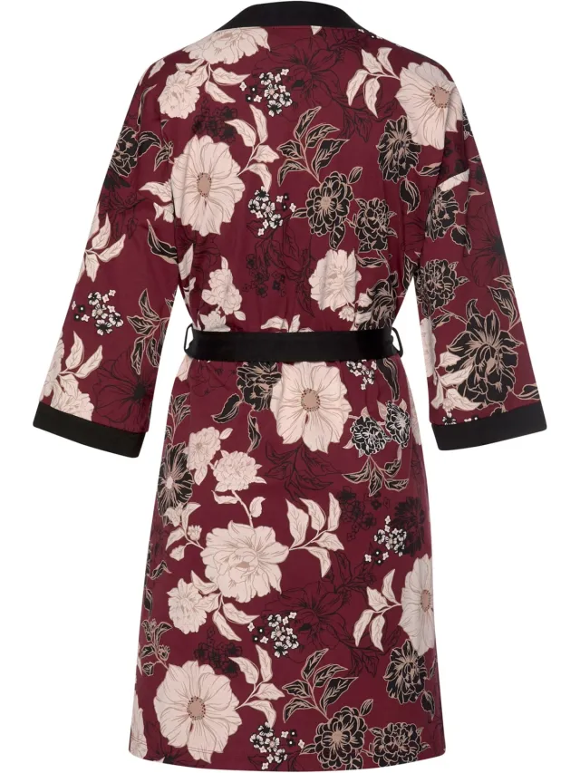 Kimono bordeaux/zwart, foto 2