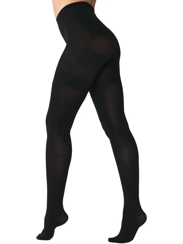Next Dames - Set van 1 maillot voor strakke billen, buik en dijen - Zwart Black