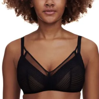 Chantelle Pulp Wirefree Support bh zwart Beige,Zwart