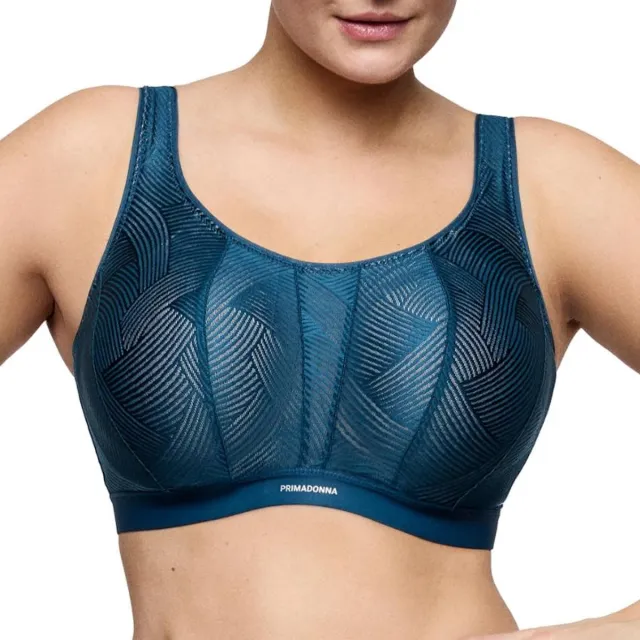 PrimaDonna Sport The Game Sport Beugel Bh 6000510 Deep Blue - maat EU 80G / FR Blauw