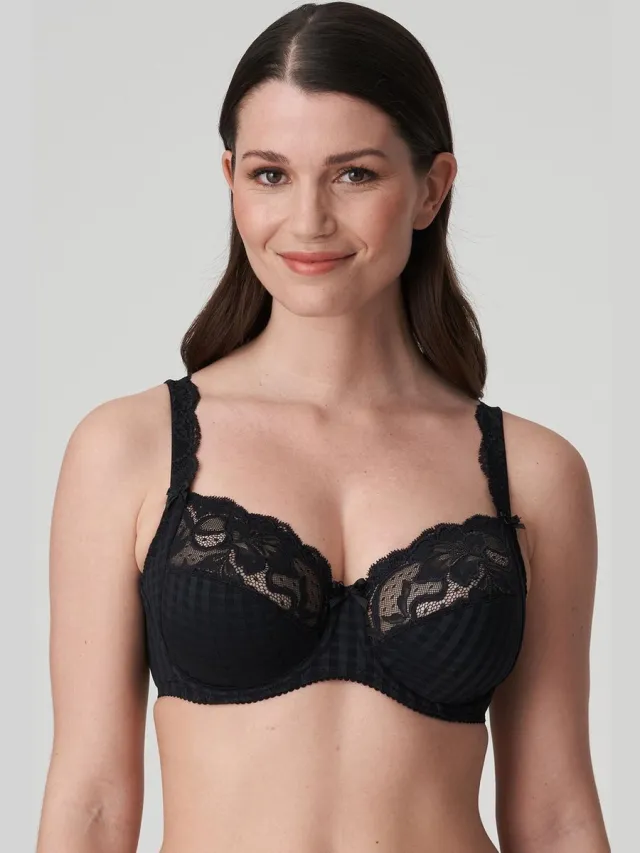 PrimaDonna Madison Beugel Bh 0162120 Zwart - maat EU 80E / FR
