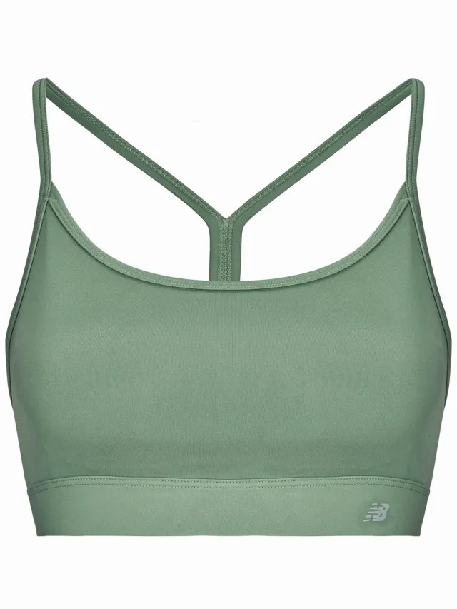 New Balance Sport BH New Balance NB Essential Yoga Bra Groen