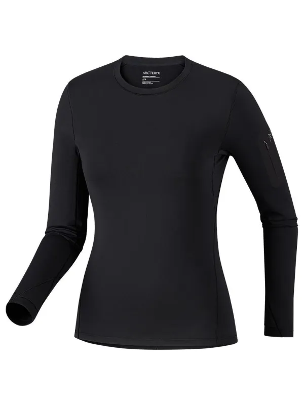 Arcteryx Rho Crew longsleeve zwart