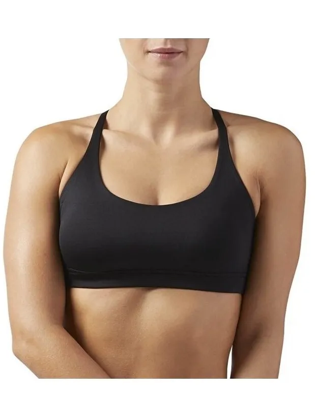 Reebok Sport BH Reebok Sport Wor Tri Back Zwart