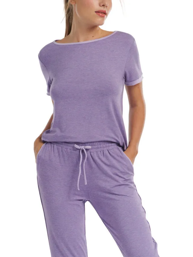 Lisca Laura pyjamatop violet