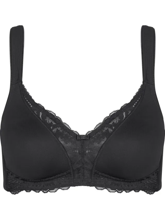 Triumph Modern Lace+Cotton N Vrouwen Beha - BLACK