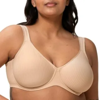 Triumph Modern Soft Cotton beugel-bh beige Beige,Wit