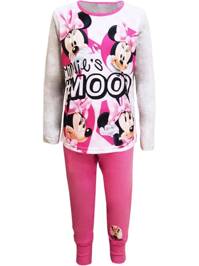 Minnie Mouse Pyjama - Meisjespyjama - Roze multi colour