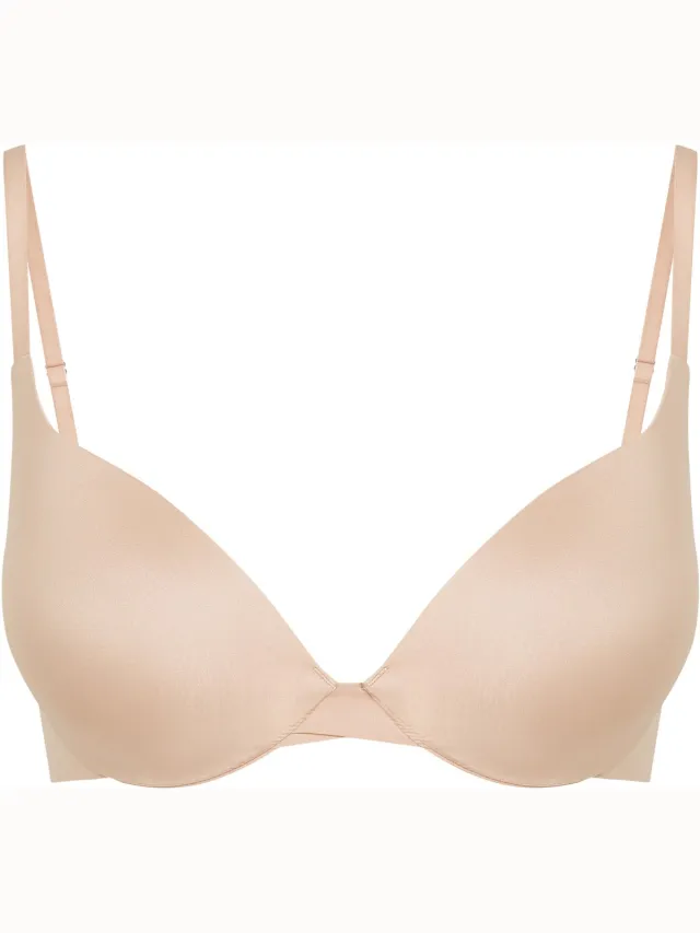 Hunkemöller Dames Lingerie Voorgevormde push-up beugel bh Smooth - Beige