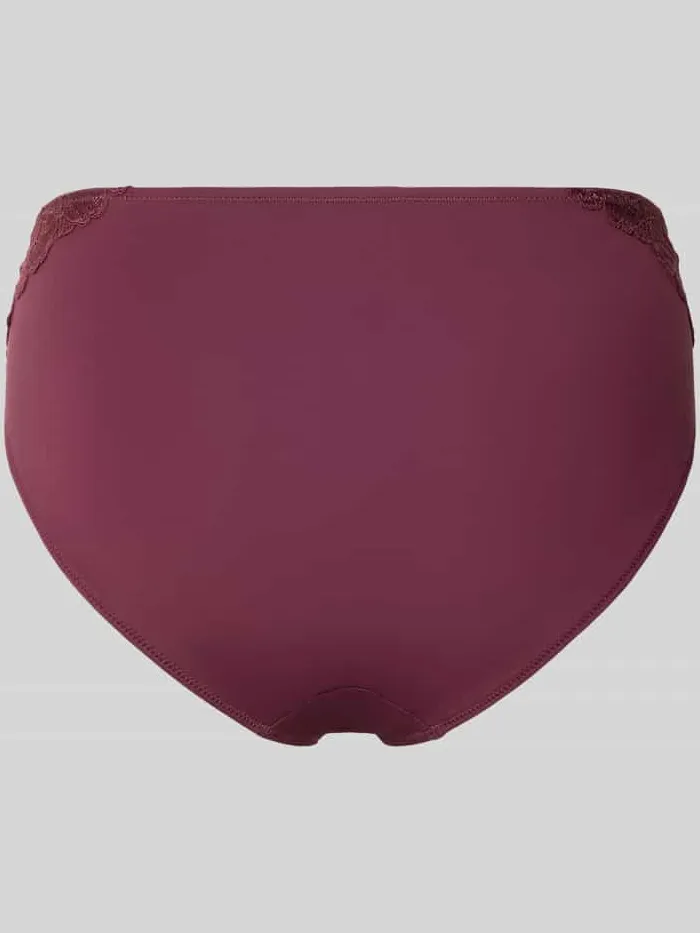 Dorina Slip met kant bordeaux, foto 2