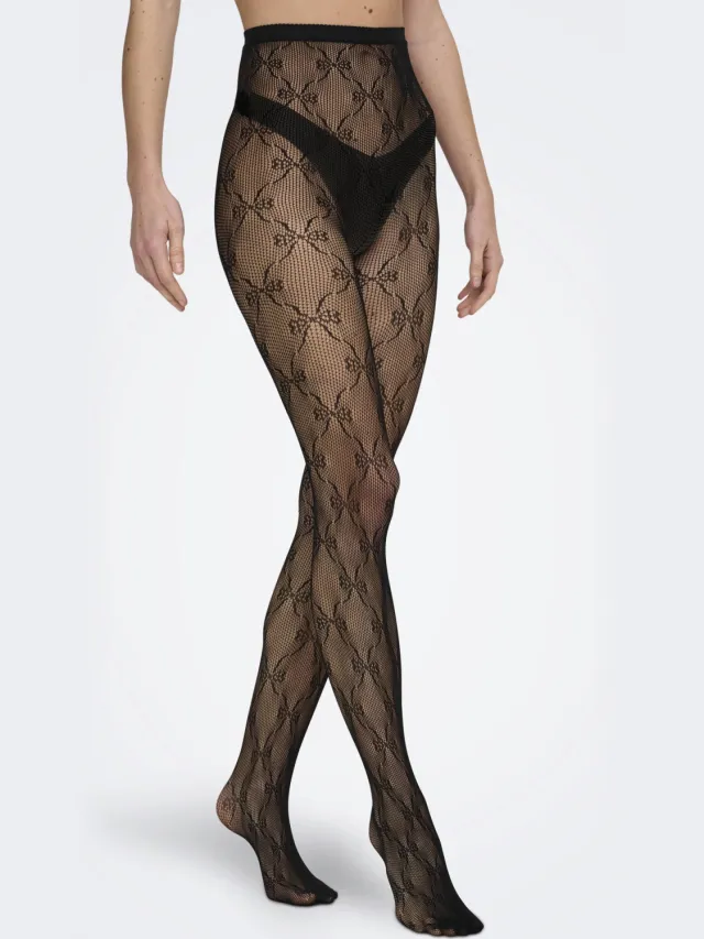 Only ONLSIENNA netpanty zwart, foto 2