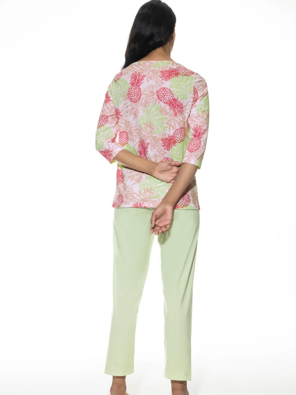 Mey Pyjama Serie Pink Pineapple Raspberry Pink, foto 2