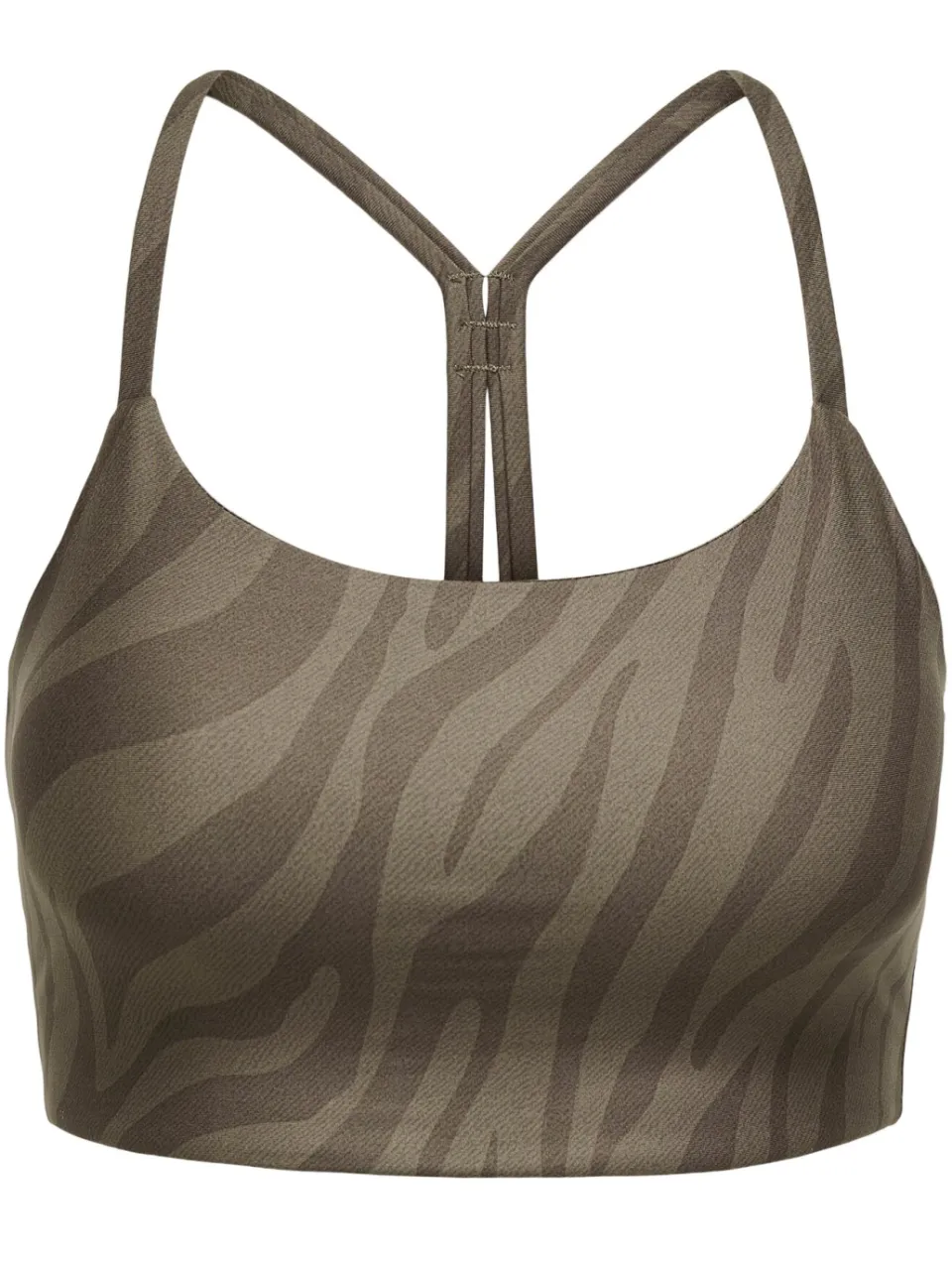 Only Play sport-bh medium support met zebraprint - groen, foto 2