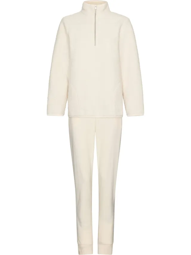 Rebelle MyRebelle - Huispak - Cozy - Fleece - Ecru - Rits