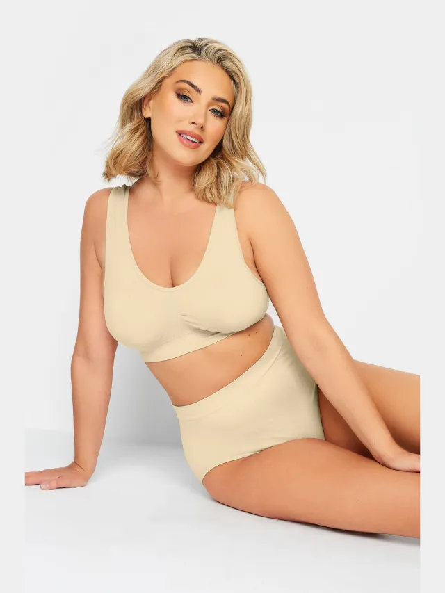 Yours Naadloze Bh Met Verwijderbare Cups In Nudesize 50-52