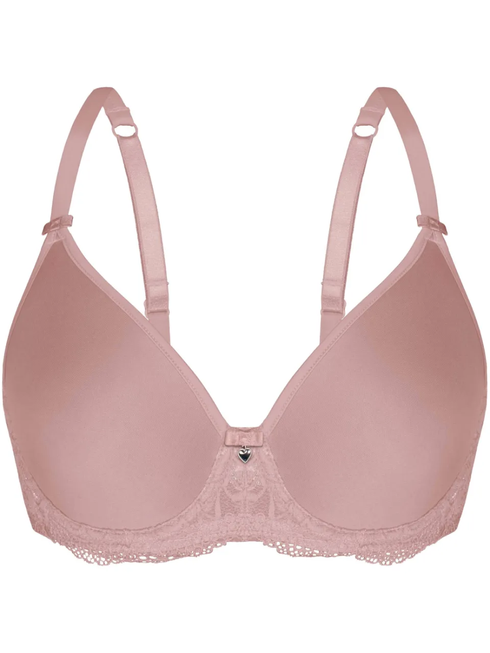 Sassa Mode Beautiful Rose voorgevormde T-shirt-bh met beugel oudroze, foto 2