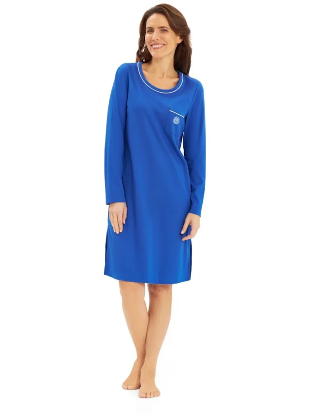Féraud Feraud Blue Cruise Nachthemd 3251261 Royal Blauw