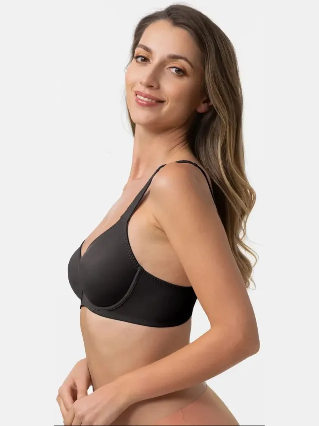 Dorina beugel Bh zonder vulling - Lindsay ECO - 100D - beige.