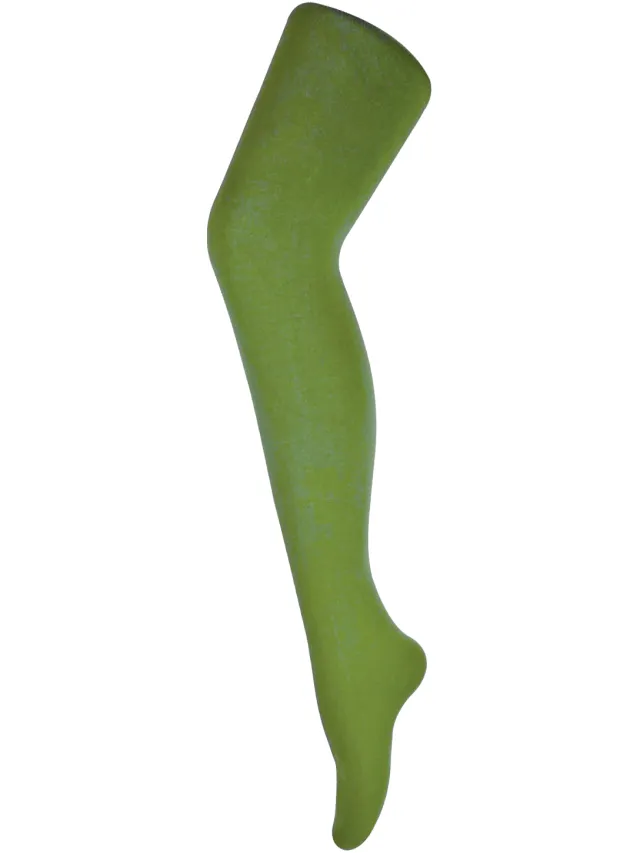 Sock Snob Dames 80 denier ondoorzichtige effen gekleurde panty's - Khaki Green Donkergroen