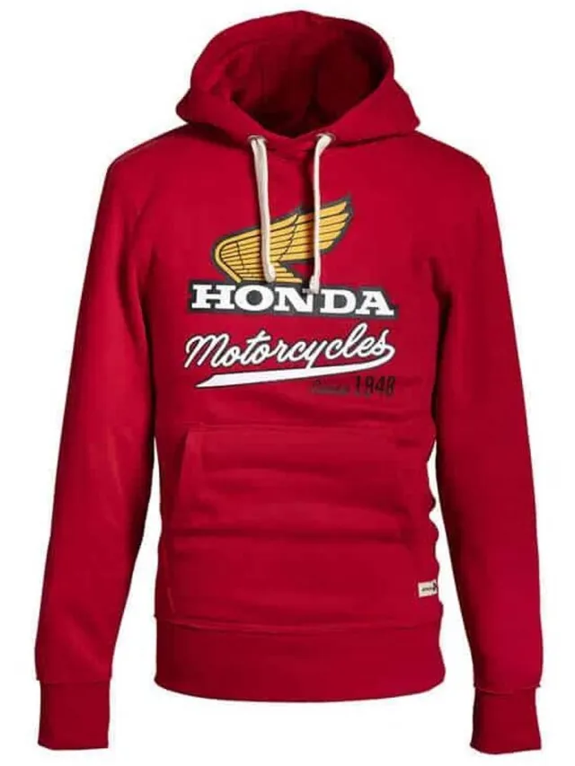 Honda Vintage Trui Elsinore - Honda Vintage Collection - Hoodies Rood