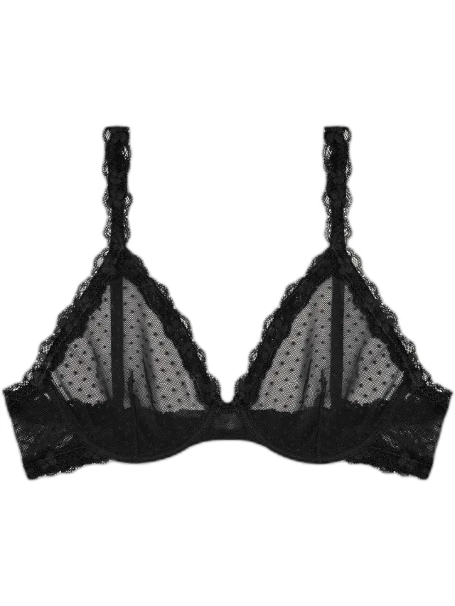 Passionata Vrouwelijke bh met beugels Passionata Bella Zwart