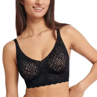 Sloggi ZERO Feel Bliss bralette zwart Geel,Bruin,Rood,Zwart,Wit,Blauw,Versch.kleure/Patroon,Grijs,Groen