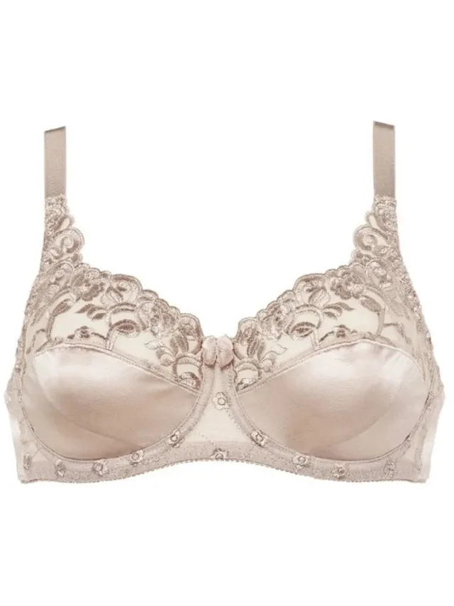 Naturana glimmende beugels BH maat 90C beige