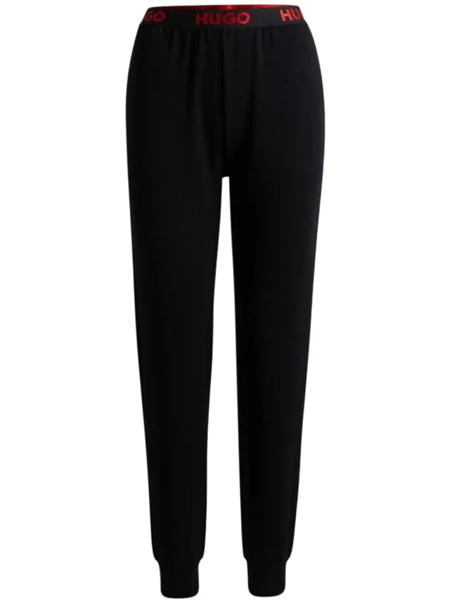 Hugo Pyjama-broeken voor dames (normale pasvorm) (Zwart), foto 2