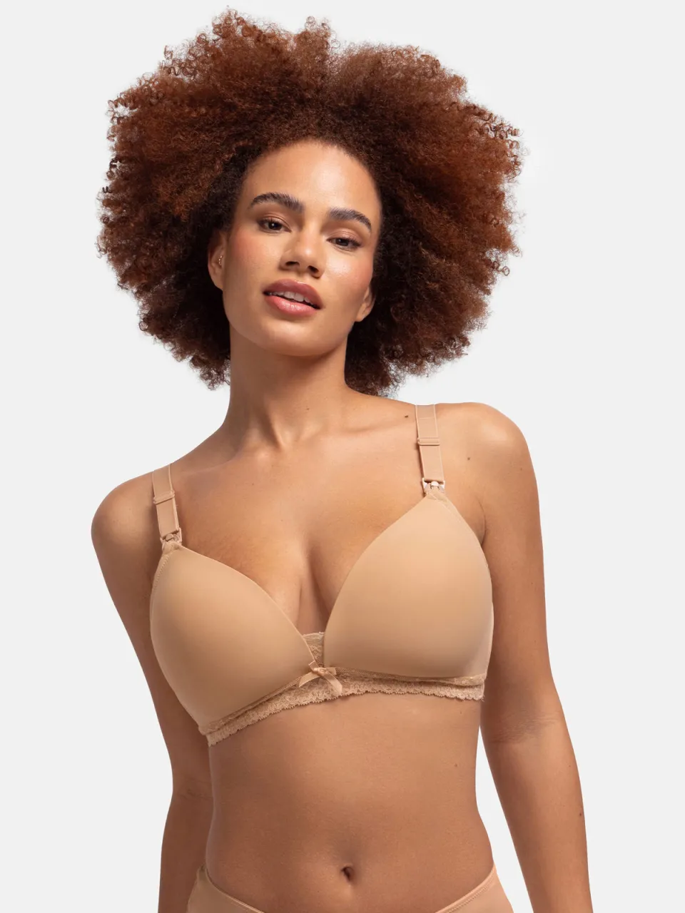 Dorina May voorgevormde voedingsbh beige, foto 5