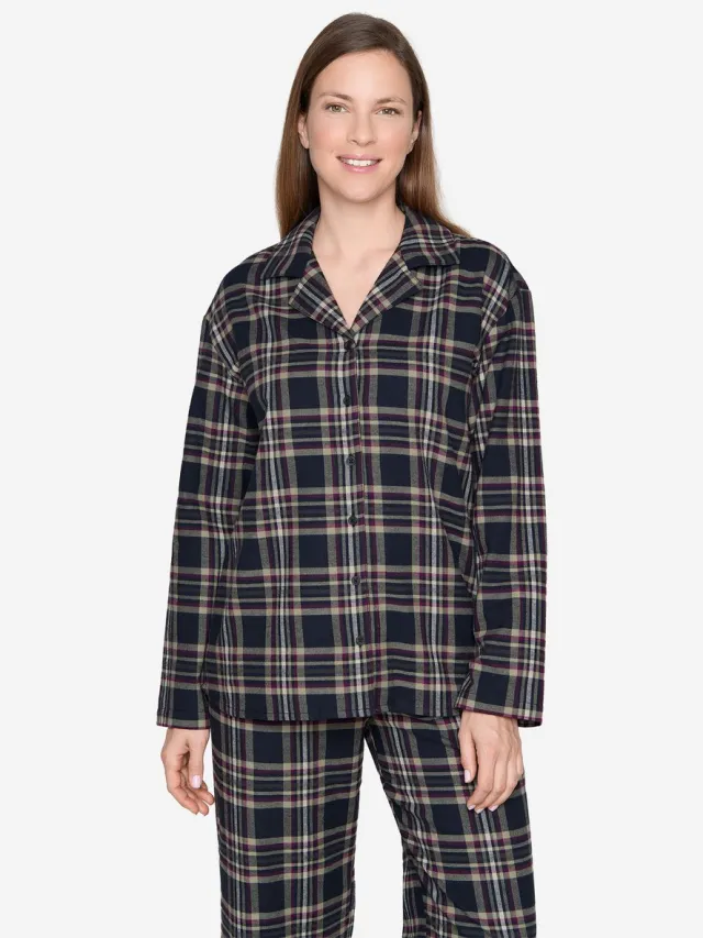 Joop! Nachthemd Loungewear OPEN BROWN