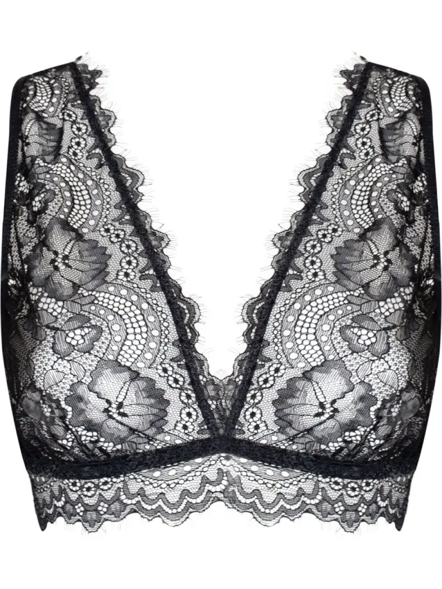 MAGIC Bodyfashion Dsired Boudoir Bralette Dames Beha Black