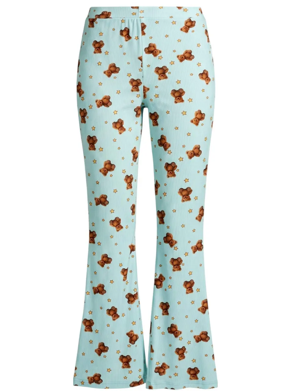 Trendyol TRENDYOLMİLLA Dames Grijs Animal print Flared Normale taille Pyjama- Onderdelen Goud/Grijs