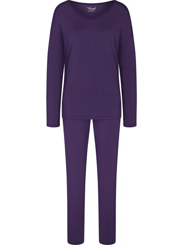 Triumph Pyjama Timeless Sensuality royal purple