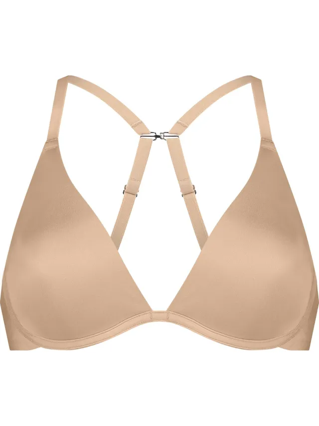 Hunkemöller Dames Lingerie Niet-voorgevormde beugel bh Smooth - Beige