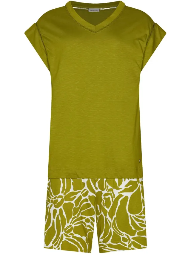 Pastunette Premium - Shortama- Sublime - Katoen/Modal - Groen