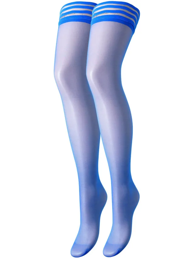 Trasparenze Panty’s/Kousen Trasparenze Autoreggente 15 Denari Valentina Blauw
