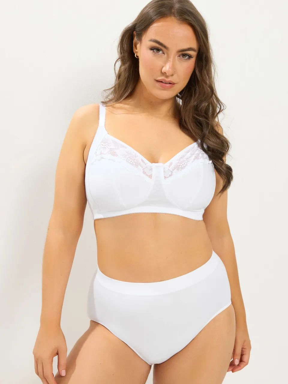 Yours Yourset Set Van 2 Witte Beha's Met Kanten Afwerkingsize, foto 4