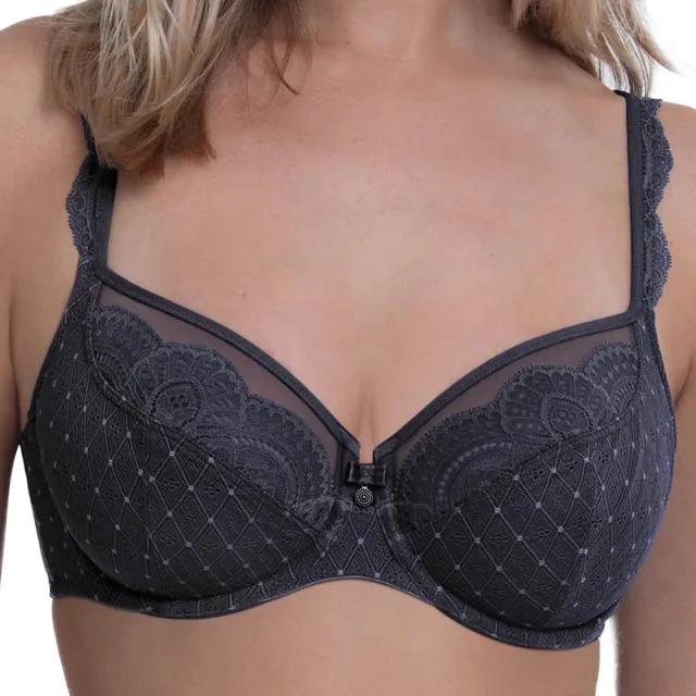 Rosa Faia beugel-bh Selma shadow blue