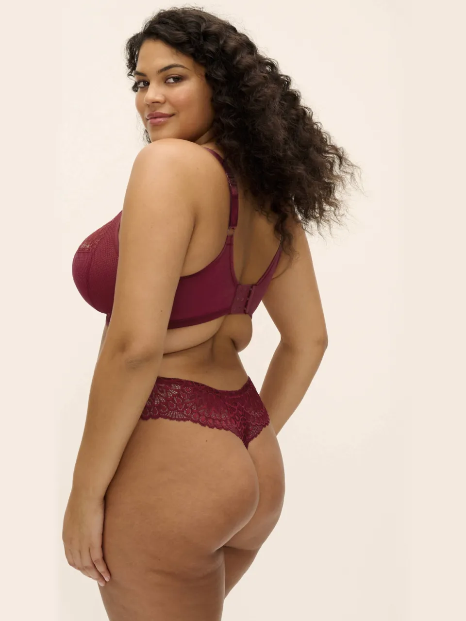 Elomi Tiernie beugel-bh donkerrood, foto 3