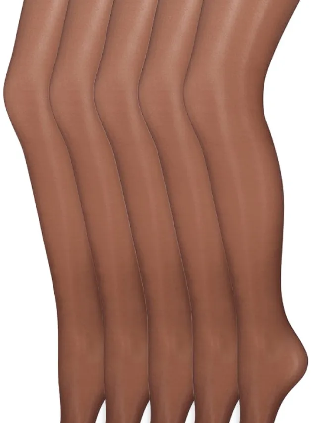 Marianne Matglans panty | 20 denier | Merk: Marianne | Maat: S t/m XXXL | Kleur: Mokka | 5 Paar Bruin