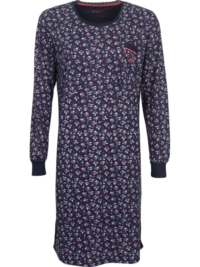 Tenderness Dames Nachthemd - Blauw
